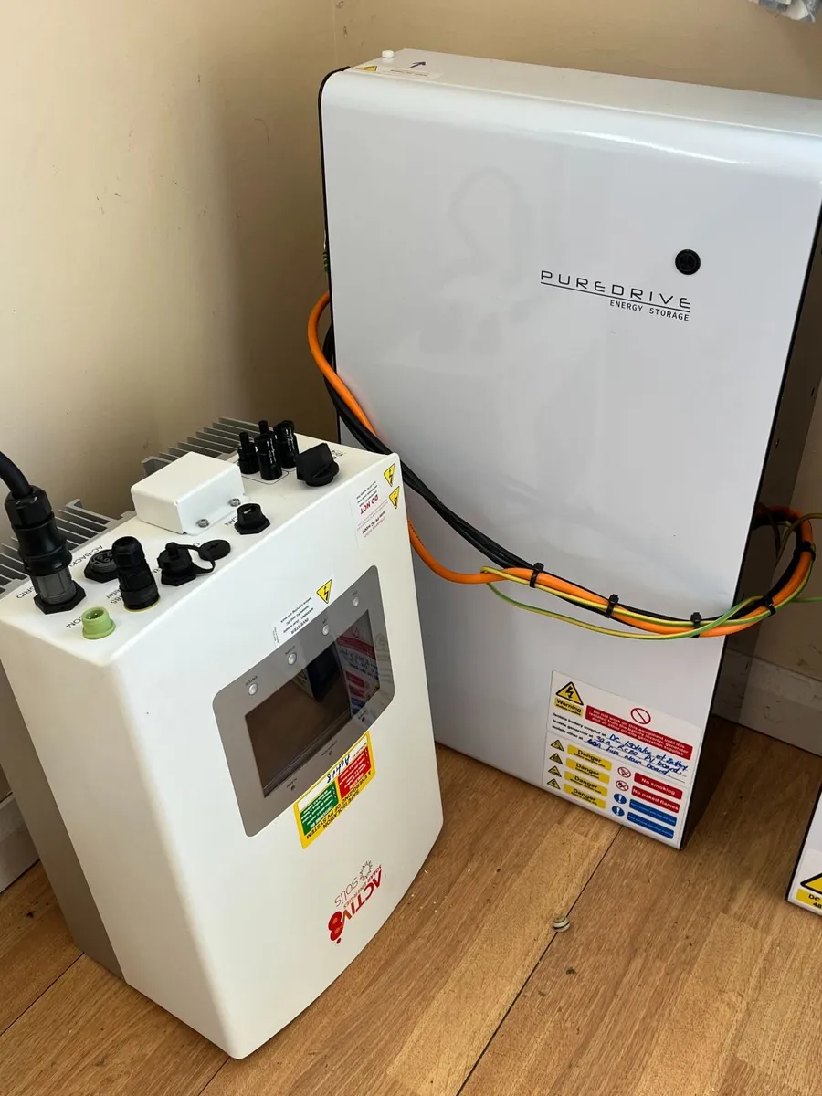 Solar Puredrive Batteries and Solis Inverter - Image 3