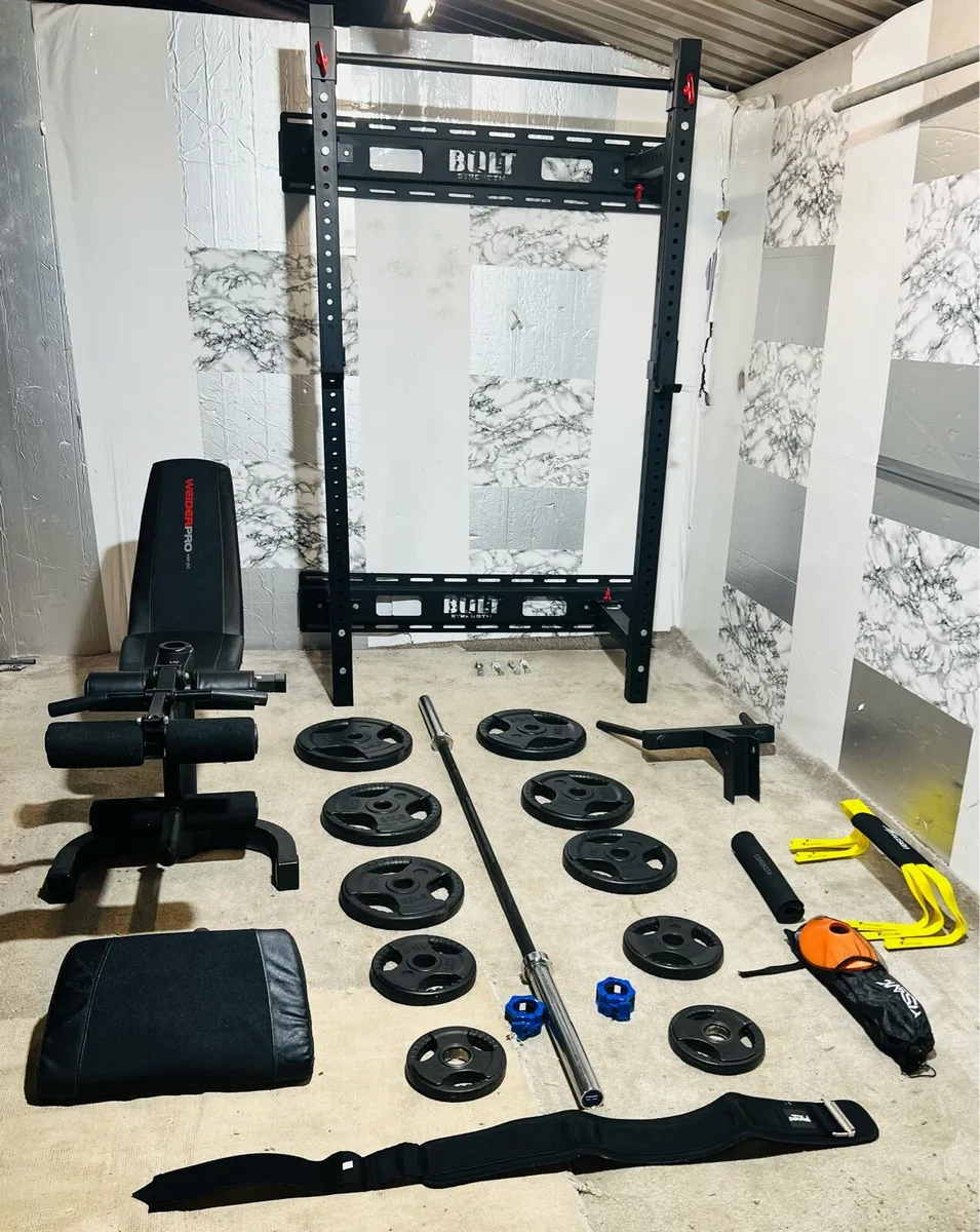 BOLT STRENGTH COMMERCIAL FOLDING RACK BENCH++ - Image 1