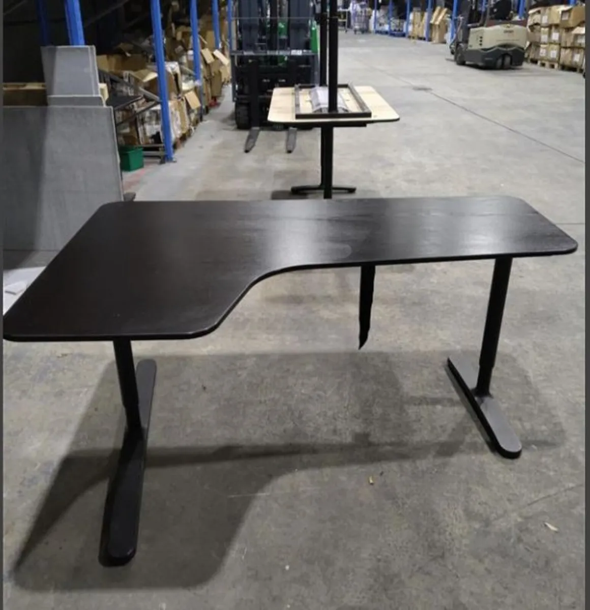 Office Desks (5 in total) - Black - Image 2