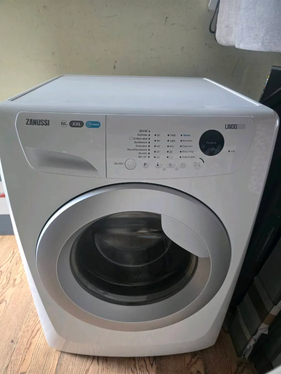 Zanussi lindo 300 xxl 10kg washing machine - Image 1