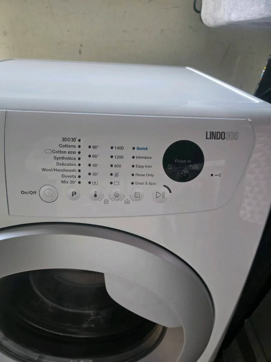 Zanussi lindo 300 xxl 10kg washing machine - Image 2