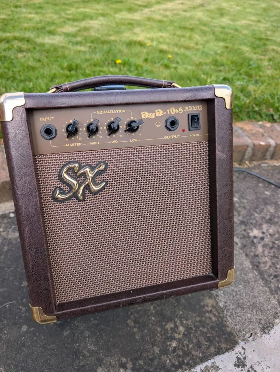 SX AGA-1065 Acoustic Guitar Amplifier - Image 1