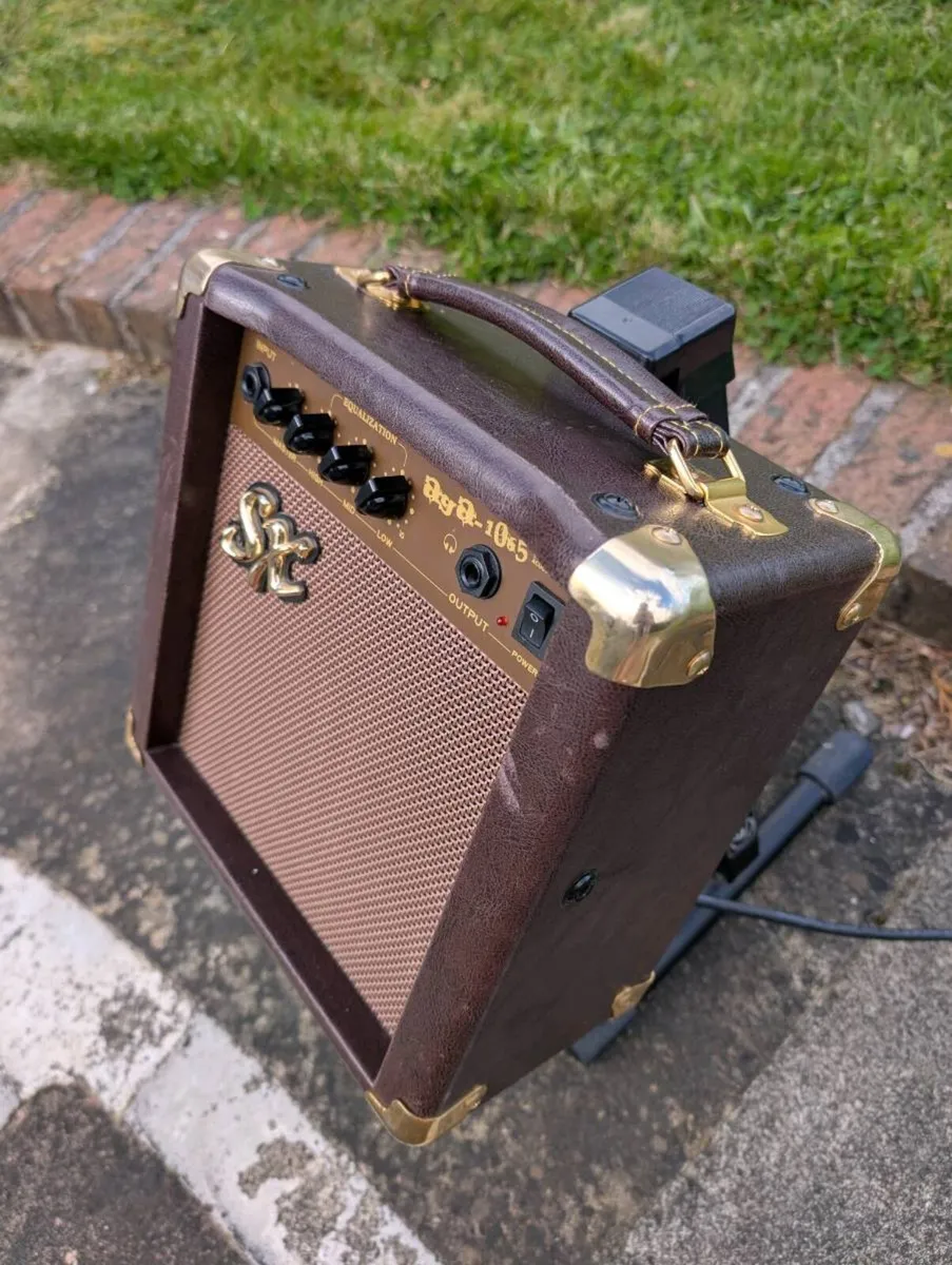 SX AGA-1065 Acoustic Guitar Amplifier - Image 3