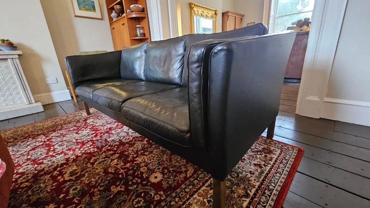 Vintage Borge Mogensen Model 2213 Style Sofa - Image 4