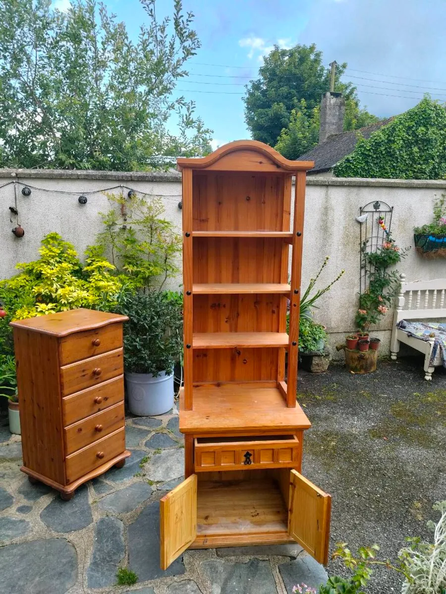 Display cabinet, solid pine. 
24" wide
19" deep 
7 - Image 4