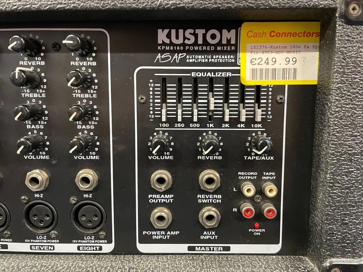 Kustom 160w PA System - Image 3