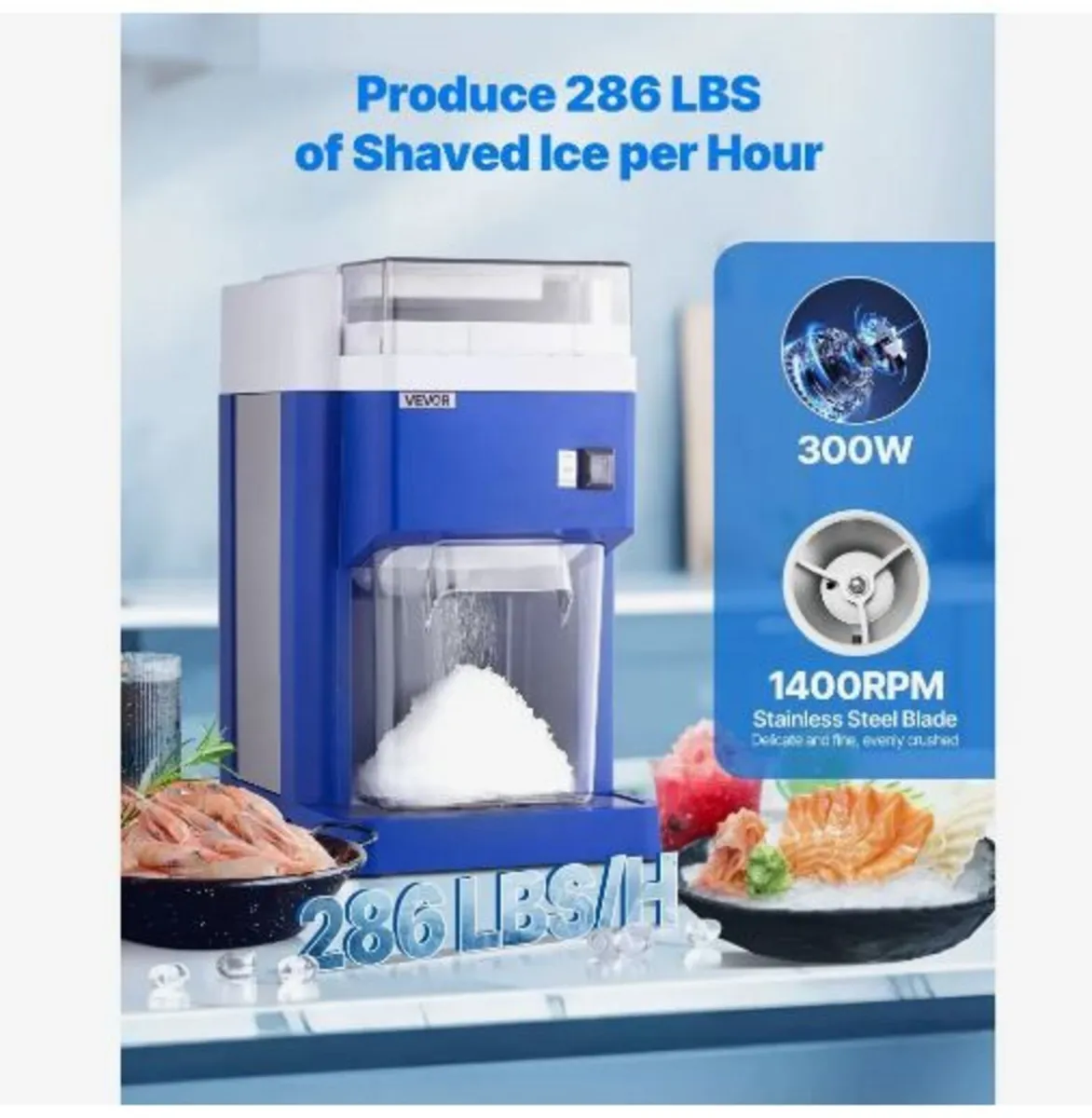 Commercial Ice Shaver Machine - Image 2