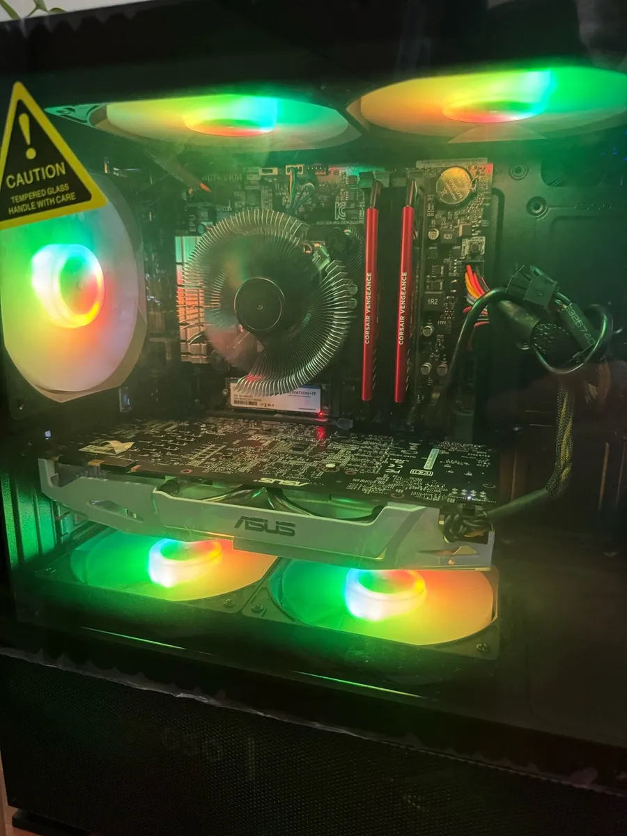 Custom i7 game pc + 24”LED - Image 4