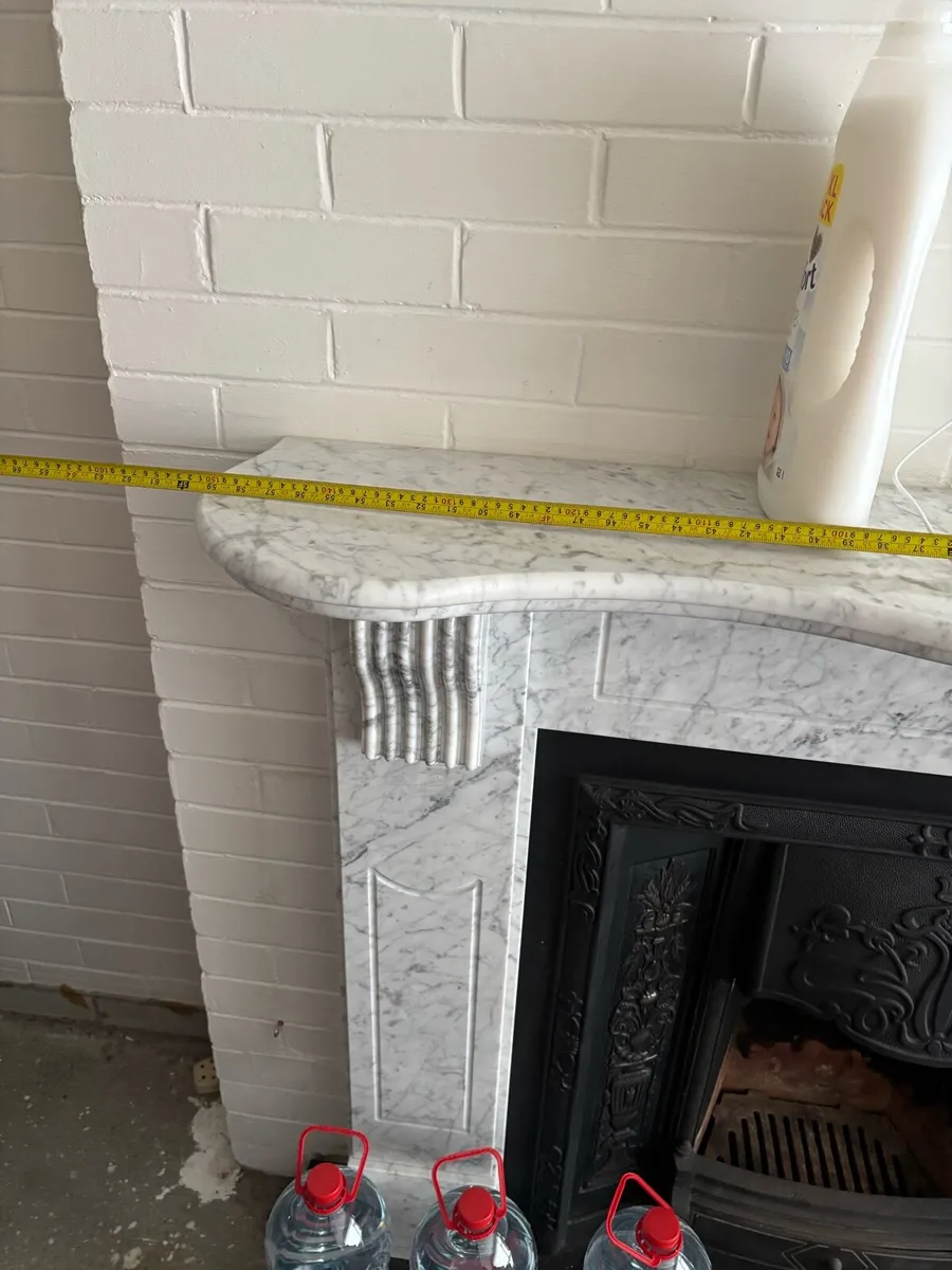 Marble fireplace - Image 2