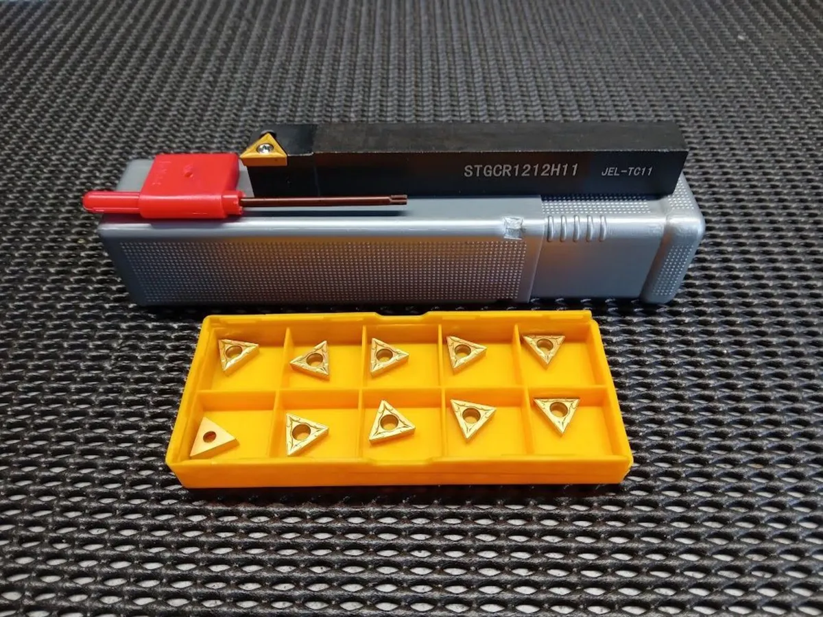 Lathe tool and inserts (12mm) STGCR