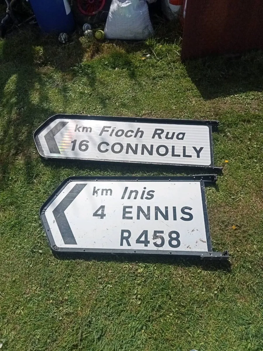 Two road signs - Image 2