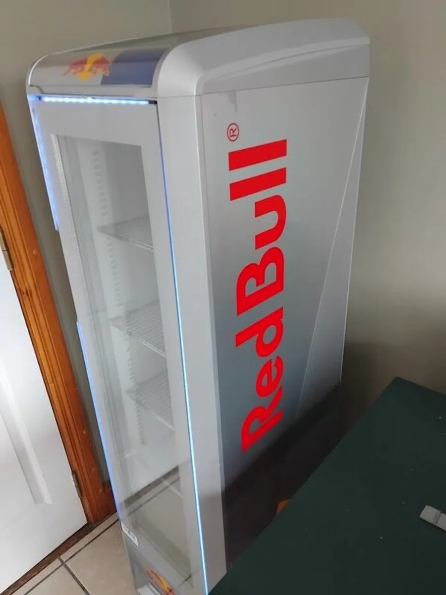 red bull medium cooler fridge. - Image 1