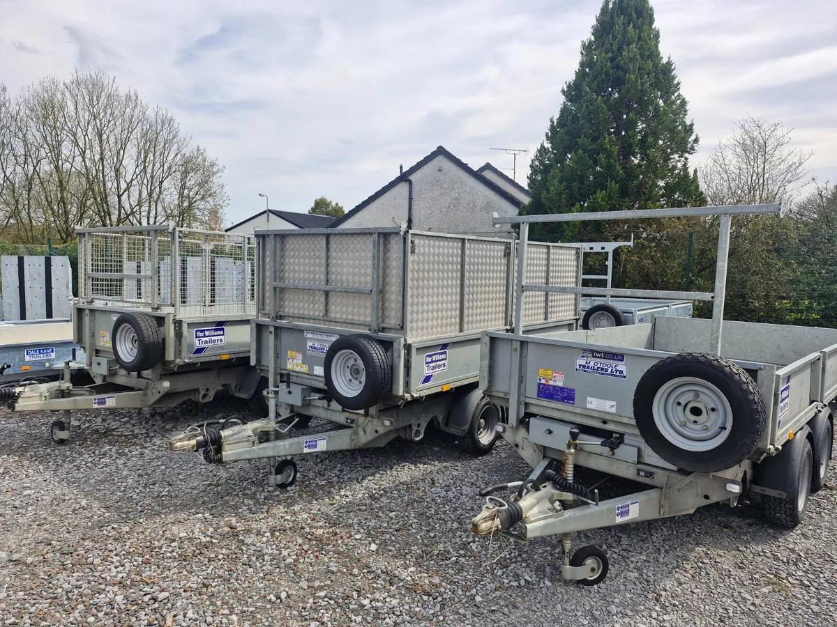 IFOR WILLIAMS    10' x 5'6"  TIPPER TRAILER - Image 1
