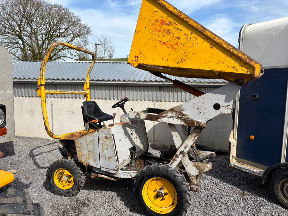 Ausa 1 ton high tip dumper - Image 2