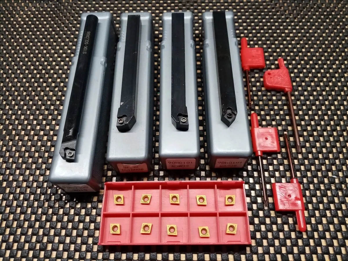 Lathe tool kit (4pc) 10mm CCMT