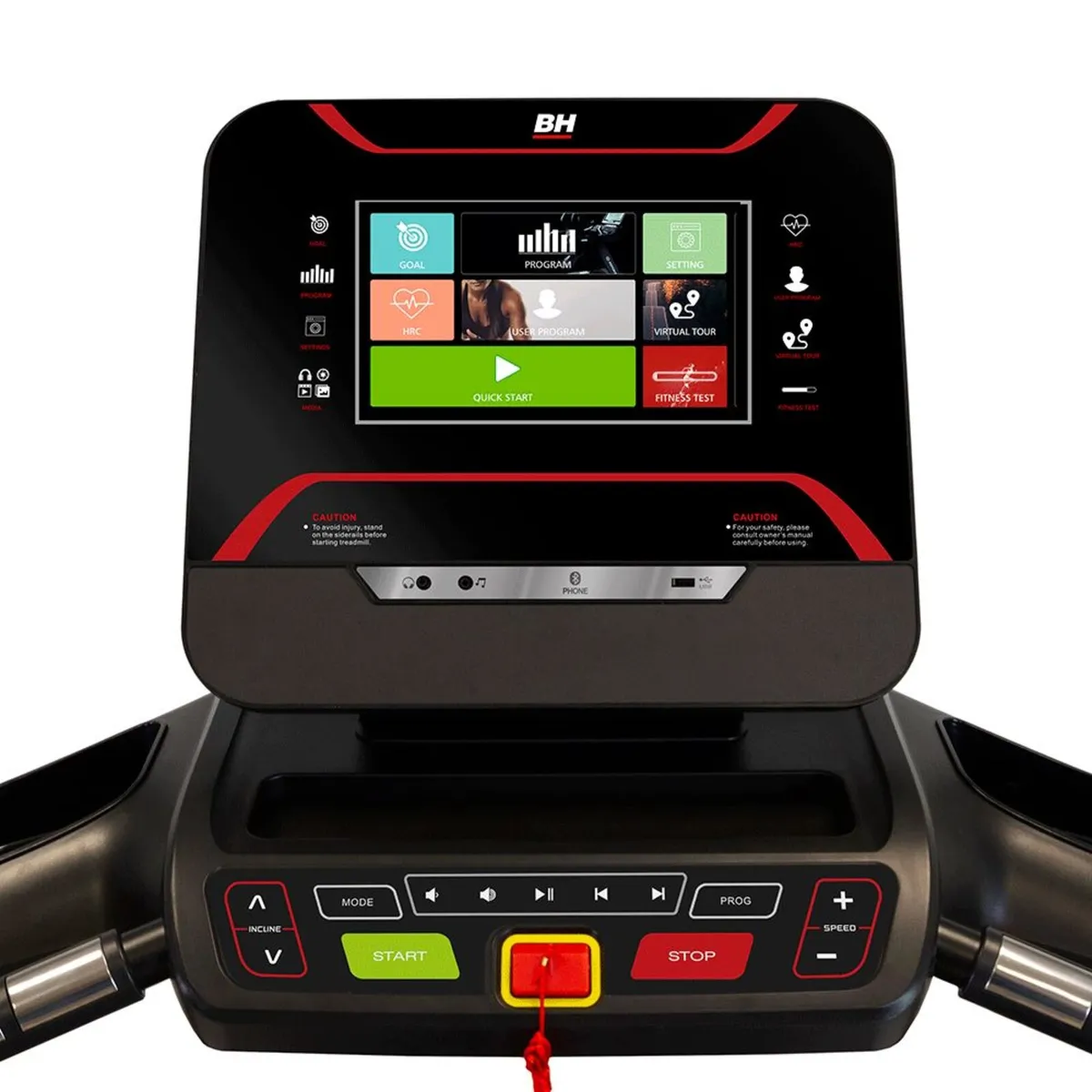 BH Fitness: RS800 Multimedia Treadmill (Gym) - Image 2