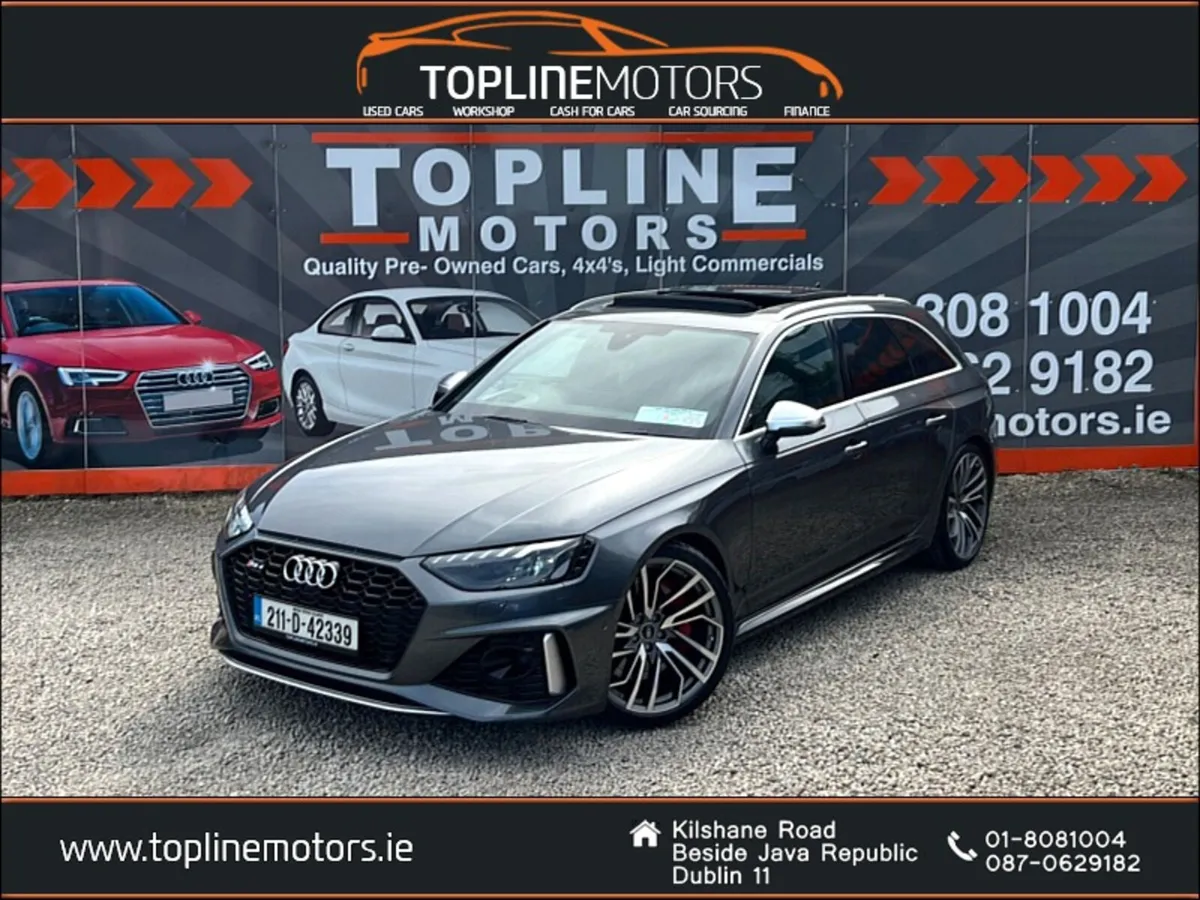 //RS4 COMMERCIAL//€333 TAX//PANROOF//2 SEATER// - Image 1