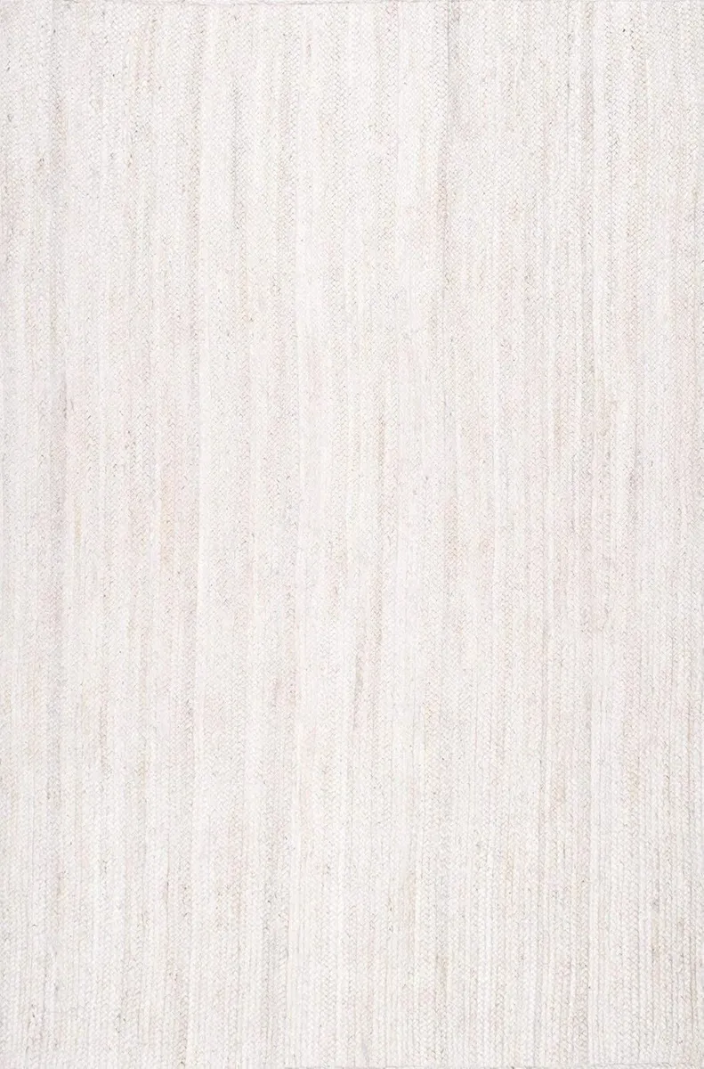 Rigo Hand Woven Farmhouse Jute Area Rug 183 cm x - Image 3