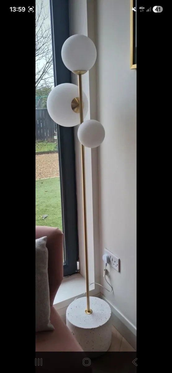 Woodies standing lamp 157.5 x 37.5 x 37.5cm - Image 4