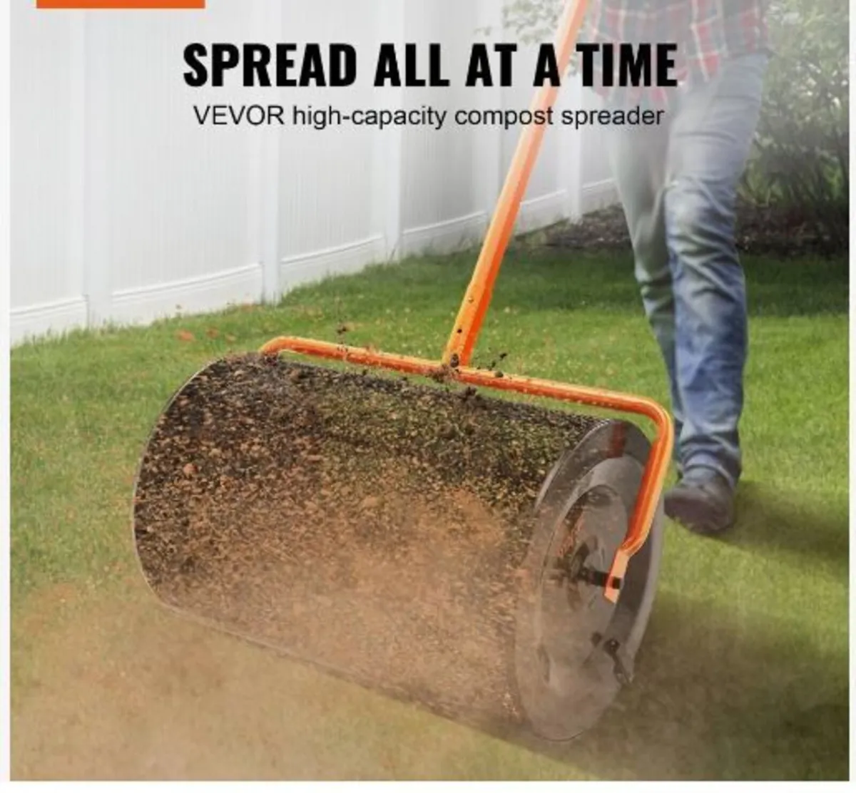 Compost Spreader, 24.4-25.6" Height - Image 3