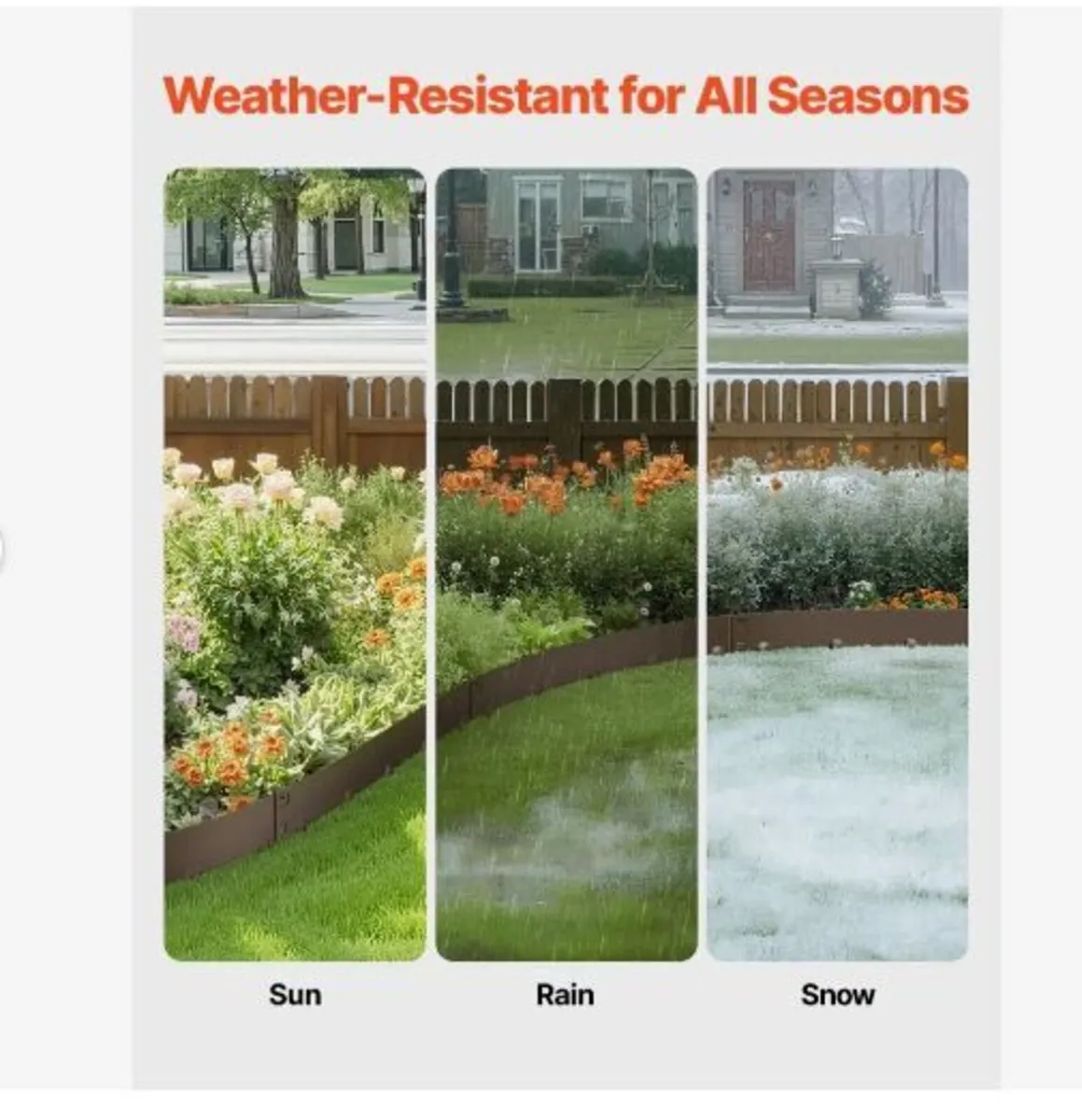 Steel Landscape Edging, 5 Packs - Image 3