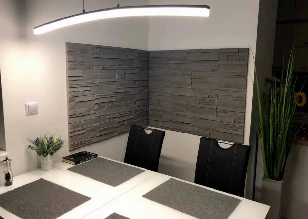 Creta Grey Stone Cladding for Internal Walls - Image 2