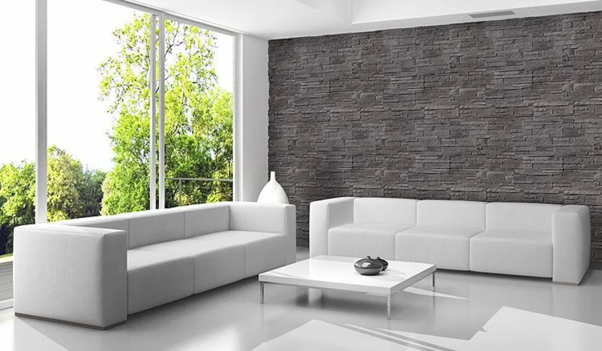 Creta Grey Stone Cladding for Internal Walls - Image 4