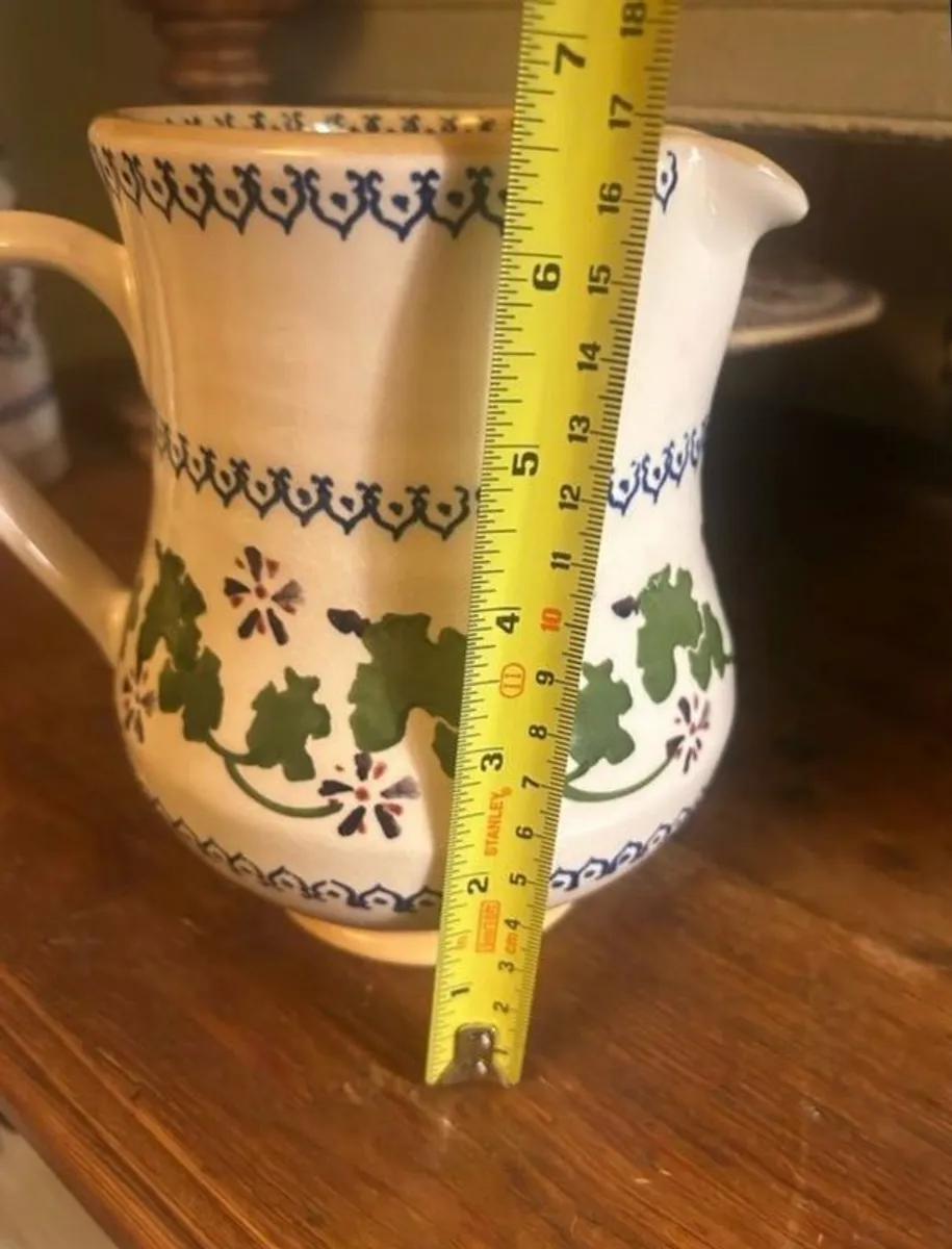 Nicholas Mosse discontinued Geranium Pattern Jug - Image 2