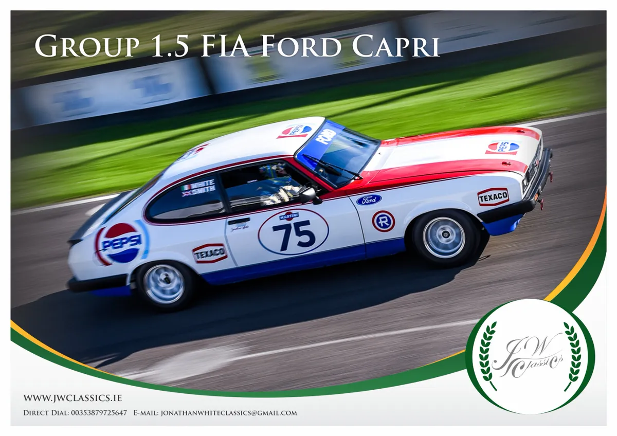 1980 Ford Capri FIA Group 1.5 For Sale - Image 3