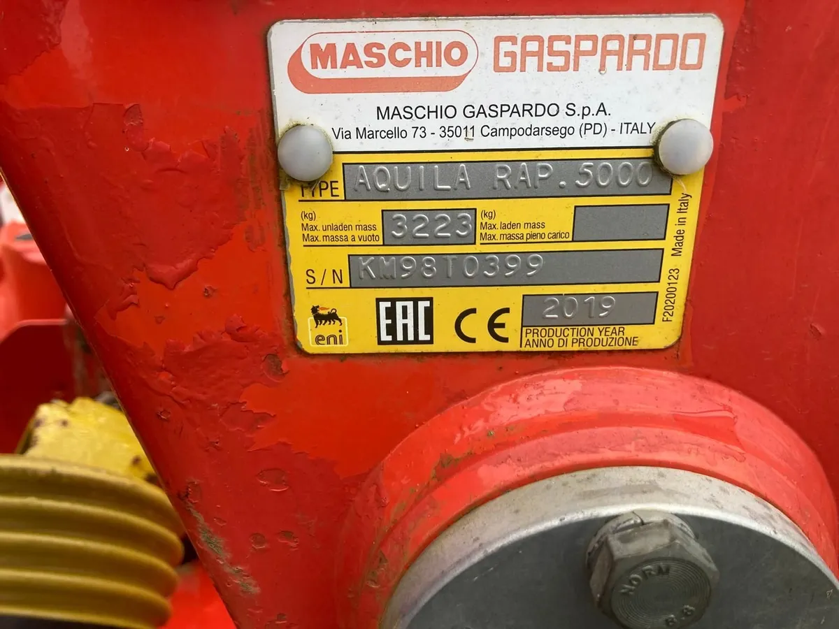 Machio Aquila Rap & Lemken Power Harrow - Image 4