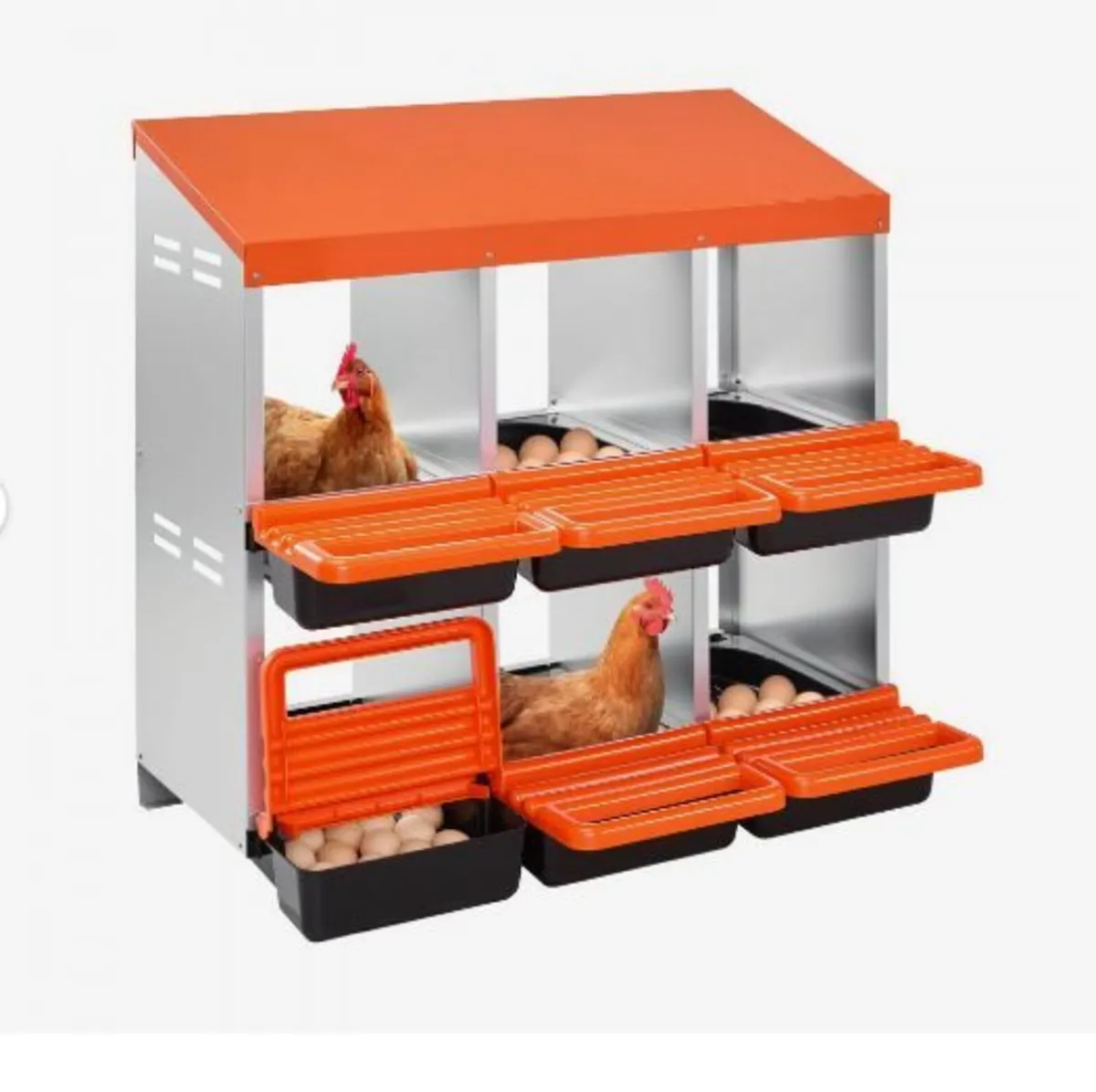 2 Tiers Chicken Nesting Boxes - Image 3