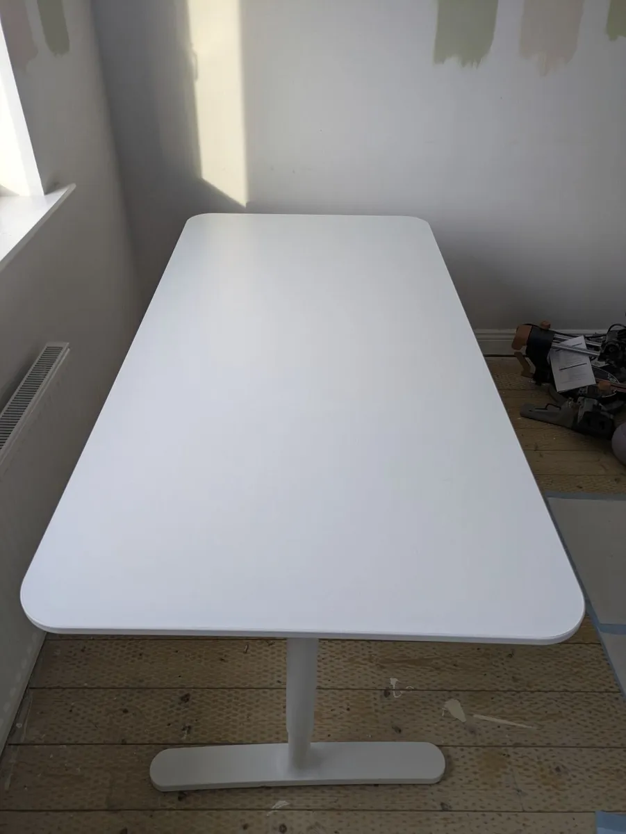Desk Ikea Bekant White 160x80 - Image 4