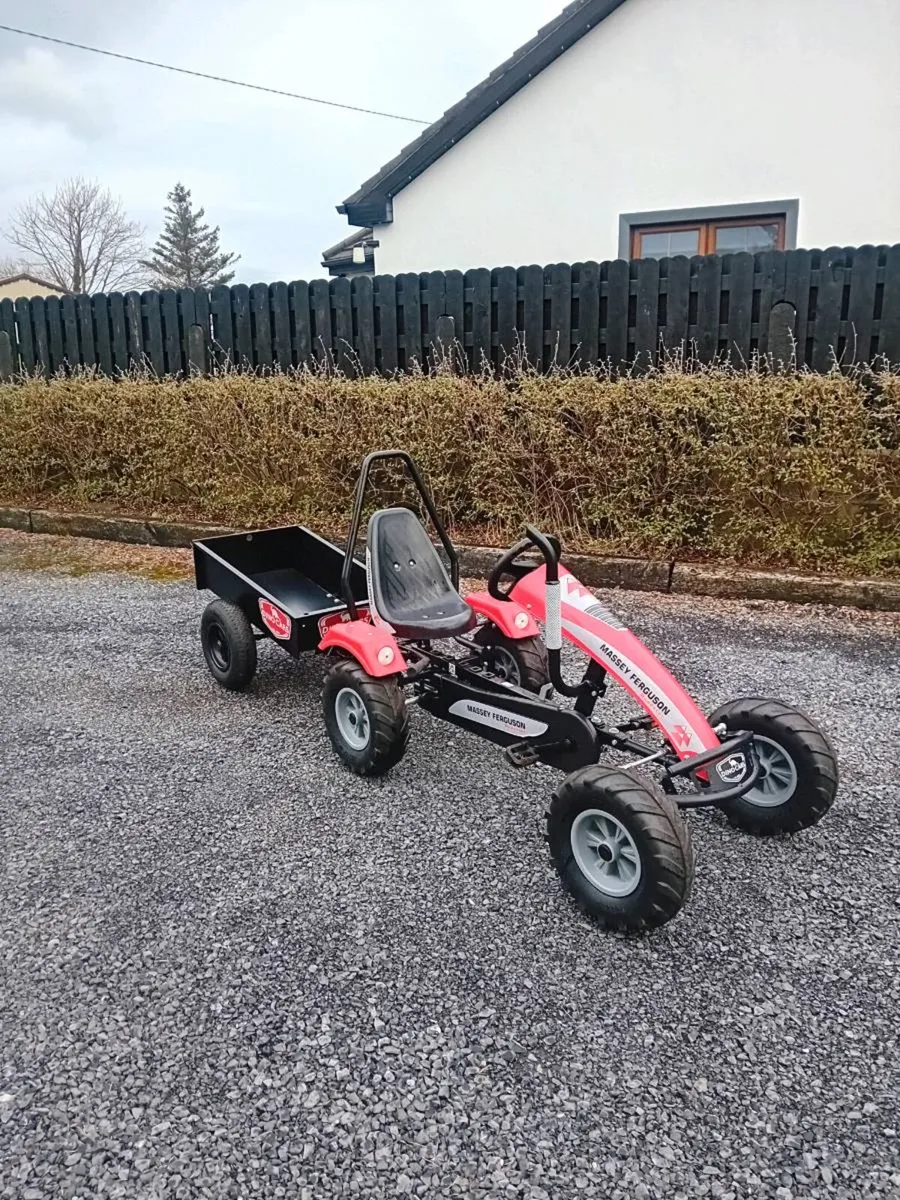 Go kart and trailer - Image 1