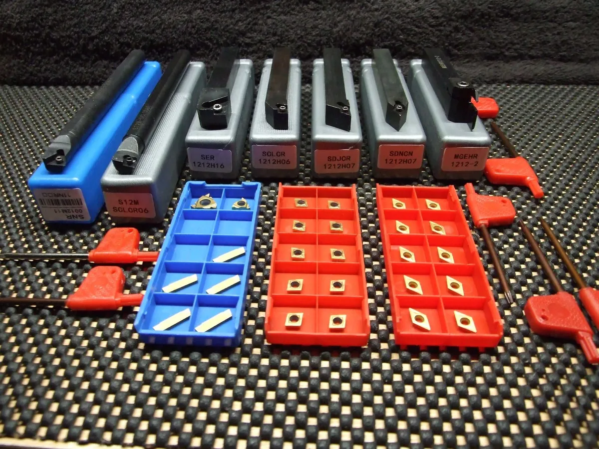 Lathe tool kit (7pc) 12mm