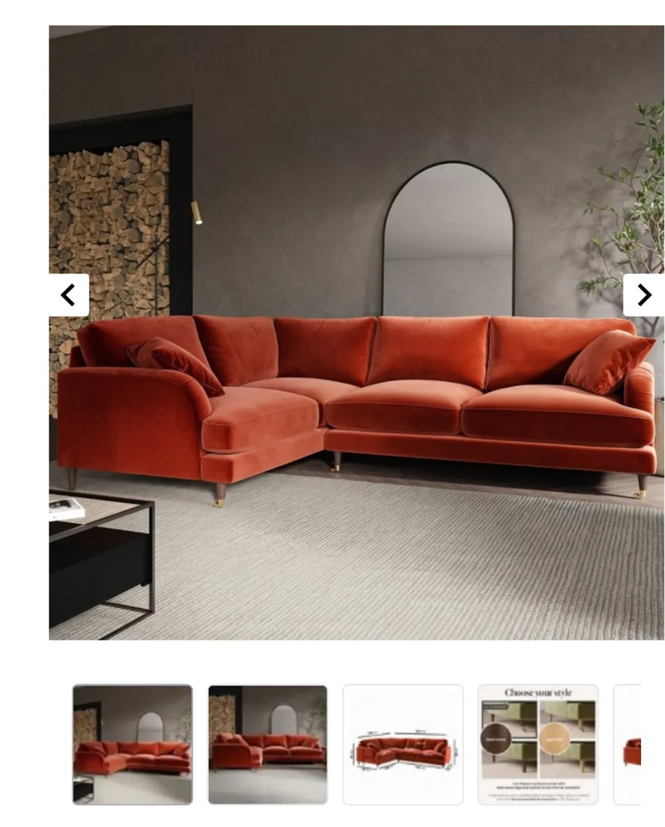 4 seater corner sofa - Image 3
