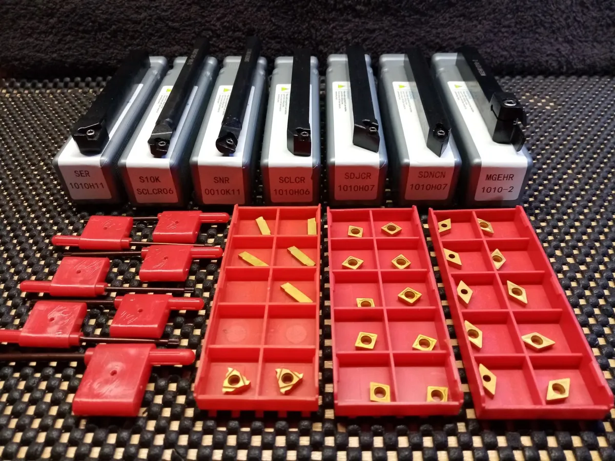 Lathe tool kit (7pc) 10mm