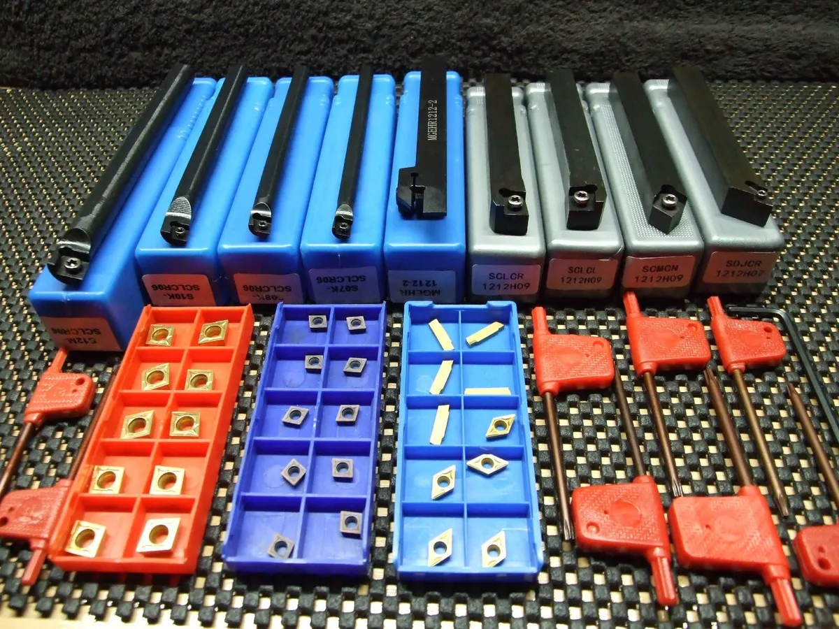 Lathe tool kit (9pc) 12mm