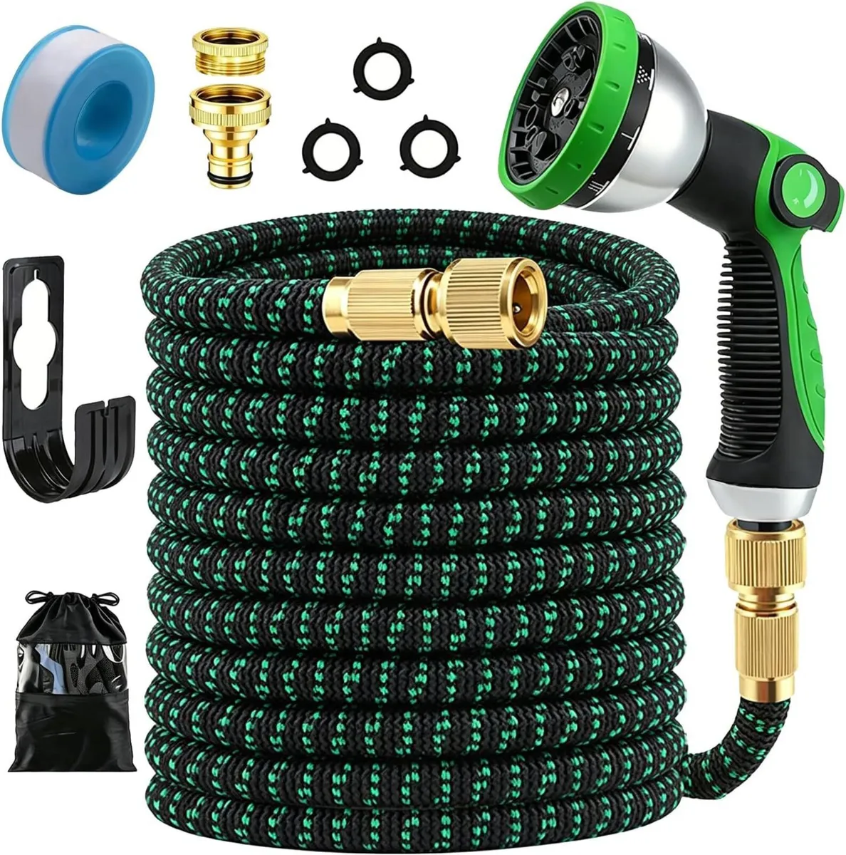 Expandable Garden Hose 150ft Hosepipes for - Image 1