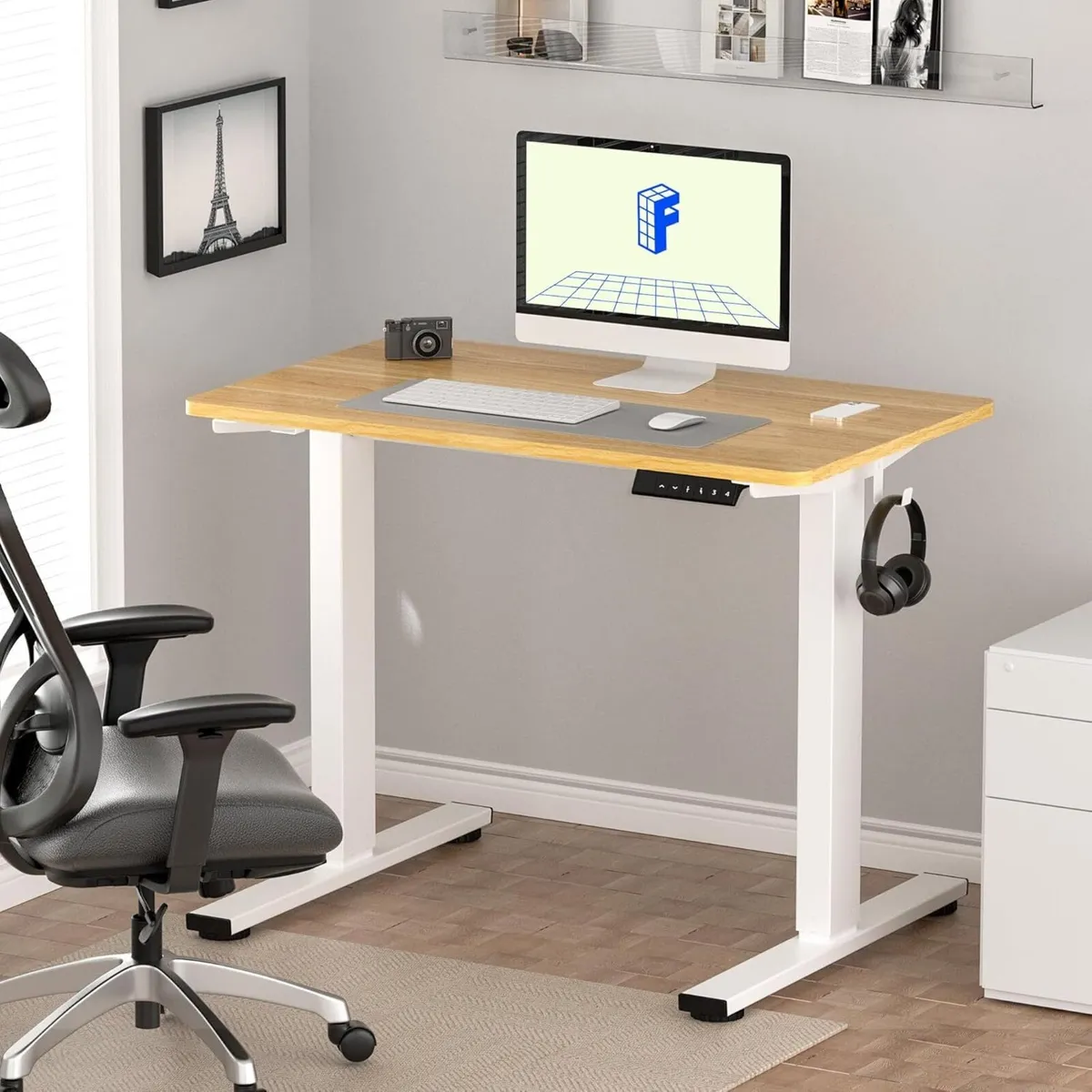 ONE PIECE Electric Standing Desk Height Adjustable - Image 2