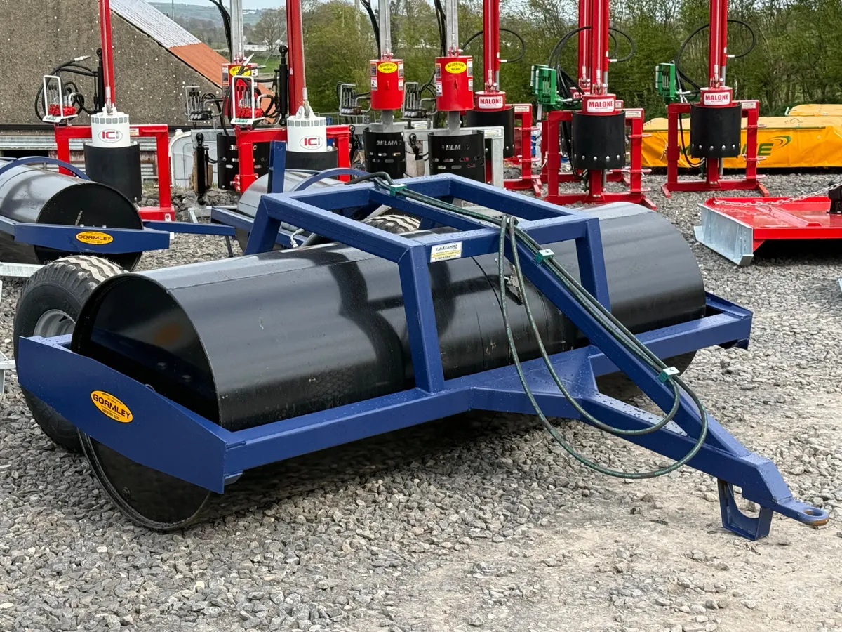 GORMLEY ROAD TOW HYDRAULIC LAND ROLLER 9FT - Image 1