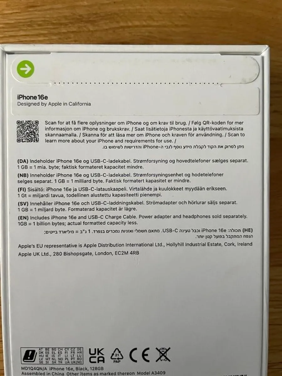 Brand New Iphone 16E - Image 2