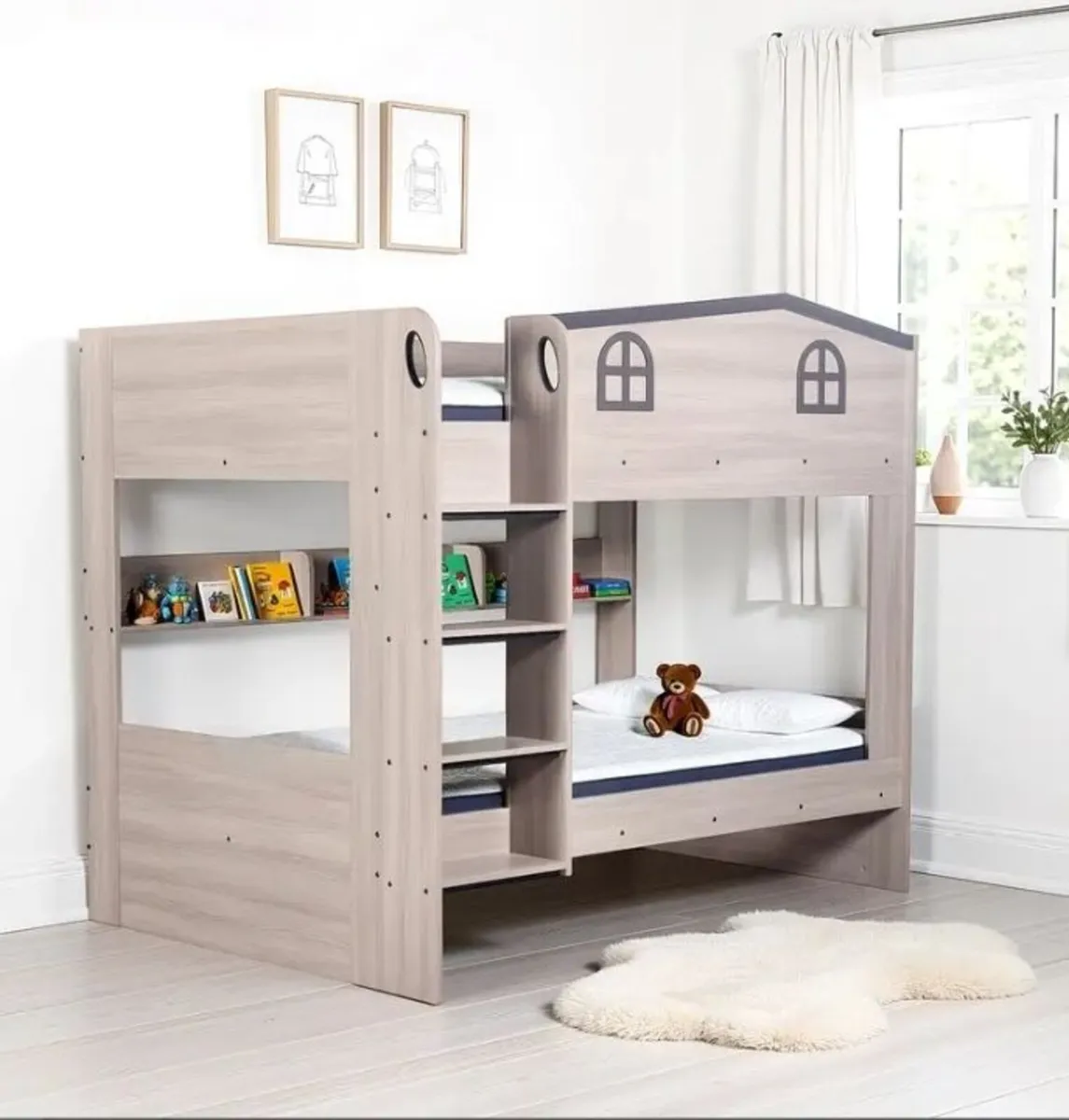 Hector 4ft Bunk Bed / Add 3ft Trundle - Image 3