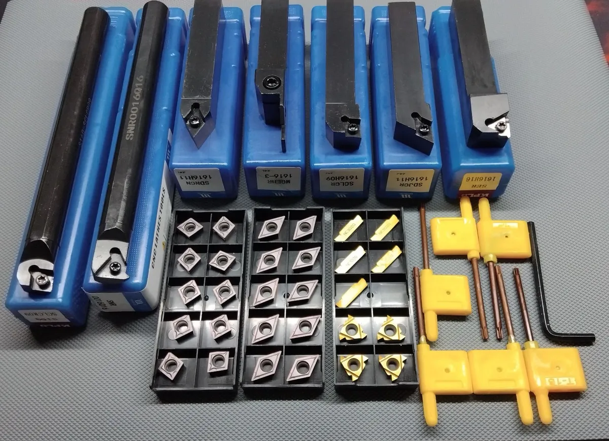 Lathe tool kit (7pc) 16mm