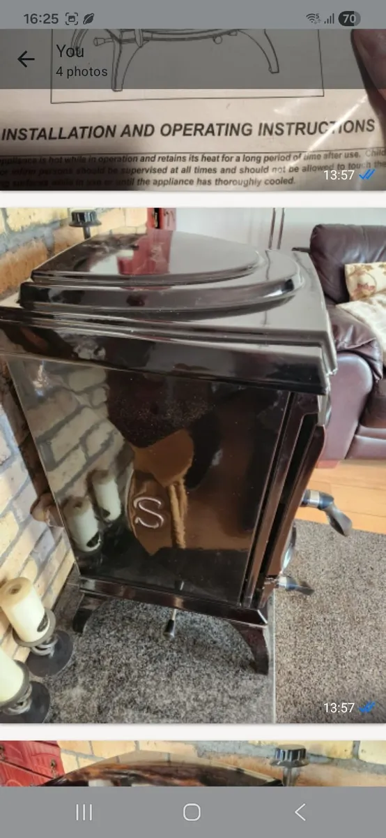 Solid fuel stanley stove - Image 2