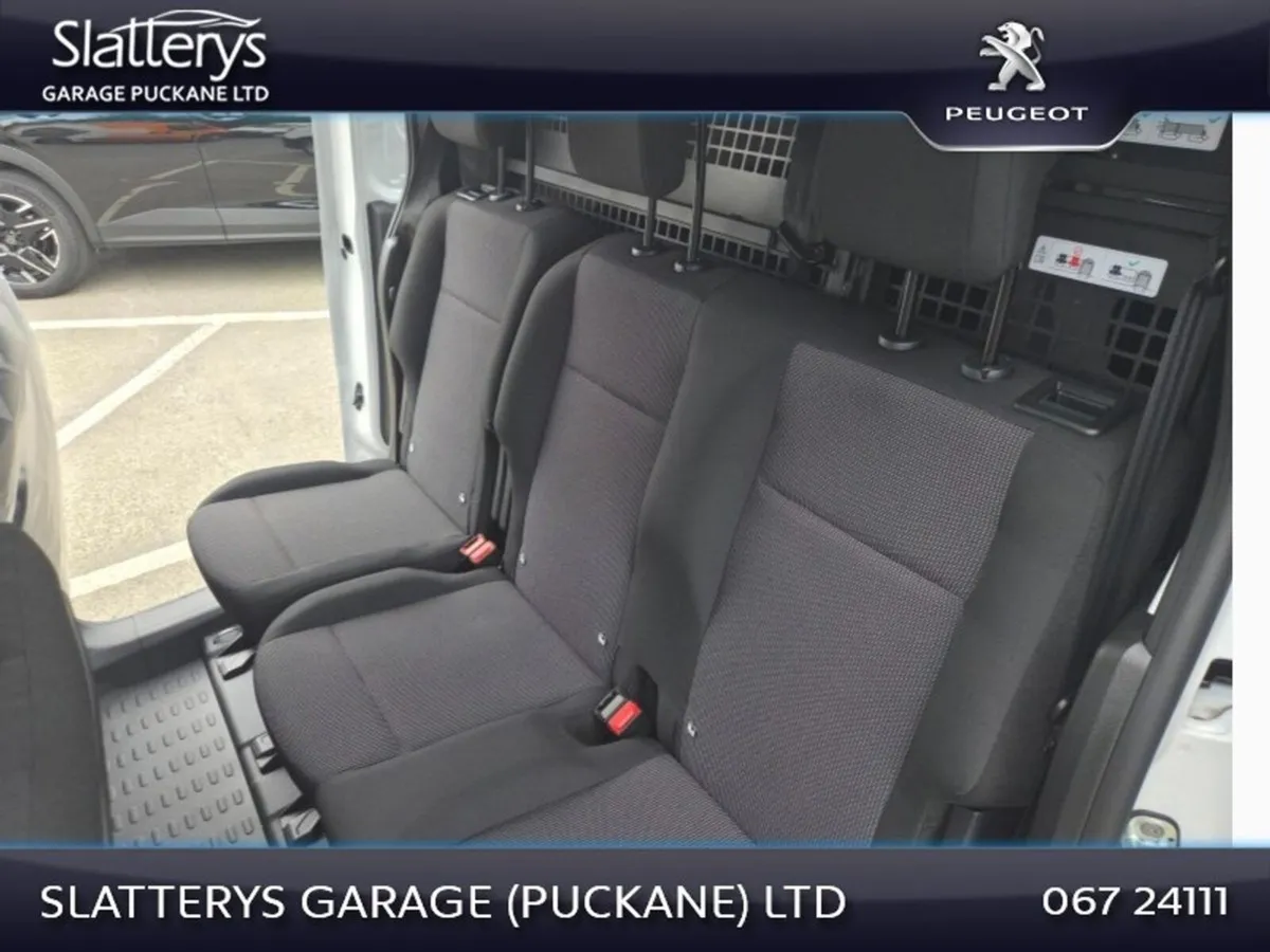 Peugeot Partner Crew Cab 5 seat professional plus - Image 3