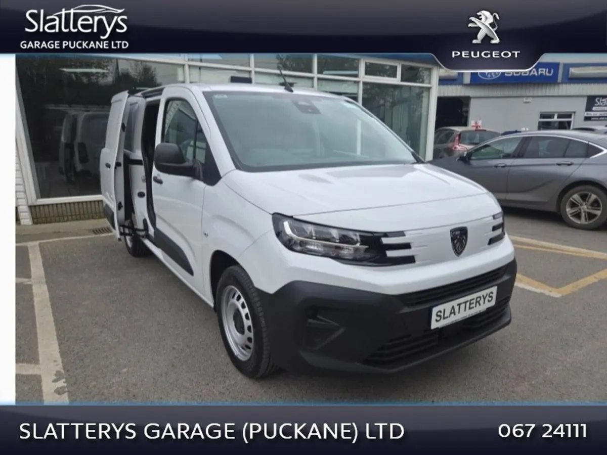 Peugeot Partner Crew Cab 5 seat professional plus - Image 1