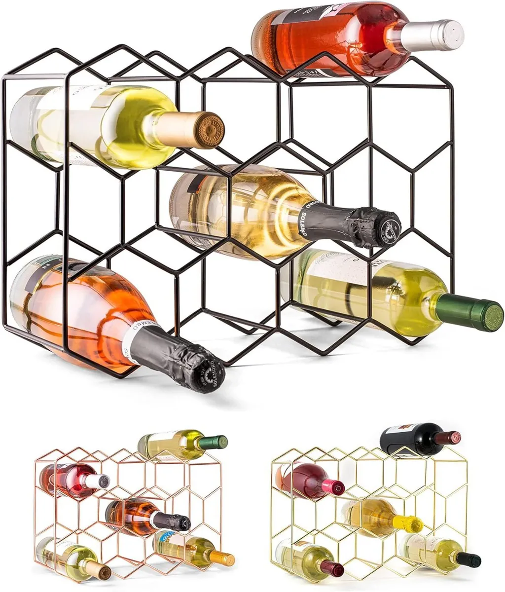 Countertop Wine Rack - 14 Bottle Freestanding - Image 1