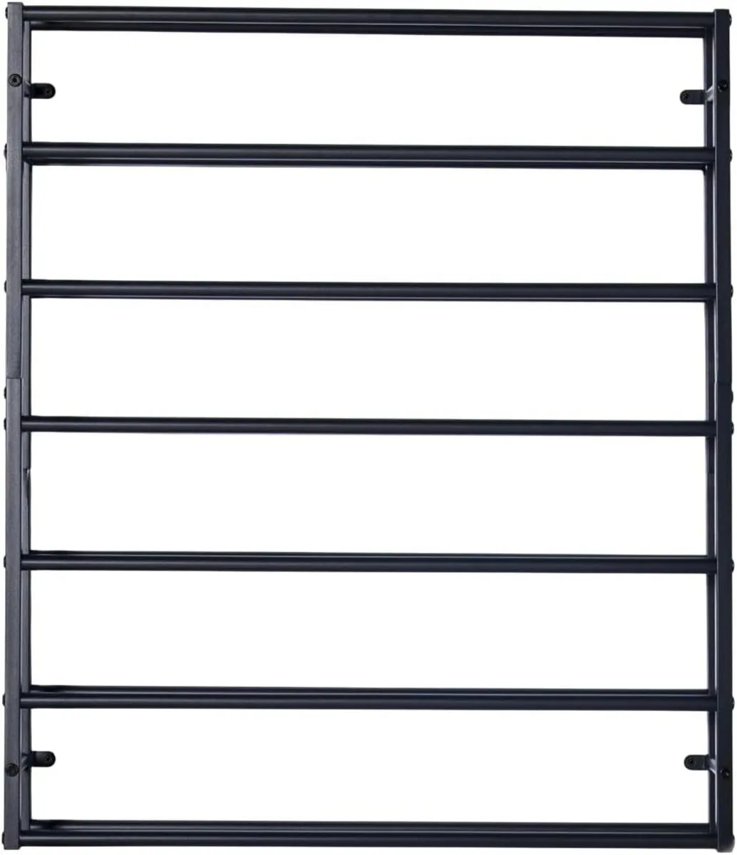 Wall wine rack - 12 bottles Industrial 73x10x84cm - Image 4