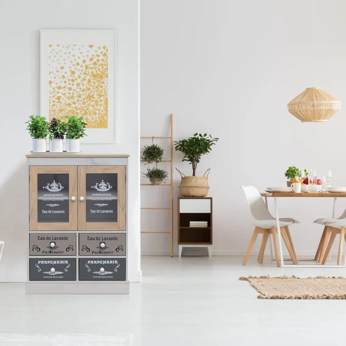 Shabby Sideboard Self-Supporting Kitchen Cupboard - Image 2