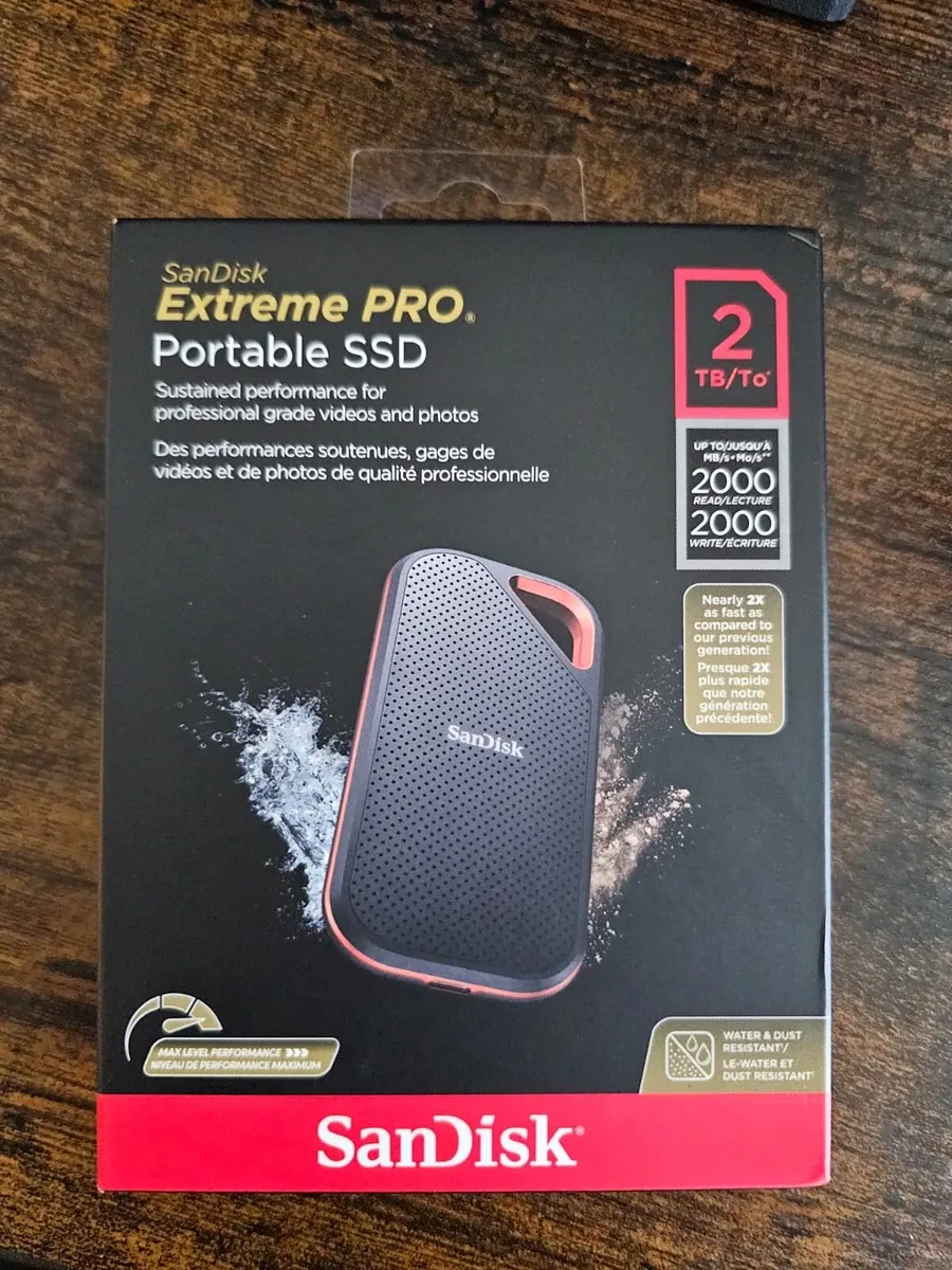 SANDISK Extreme PRO Portable SSD 2TB - Image 1